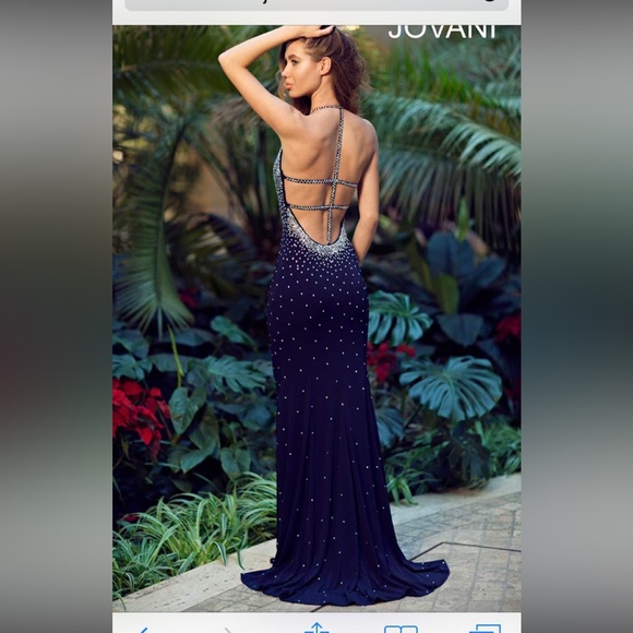 JOVANI PROM DRESS. SIZE 0 - Picture 3 of 3